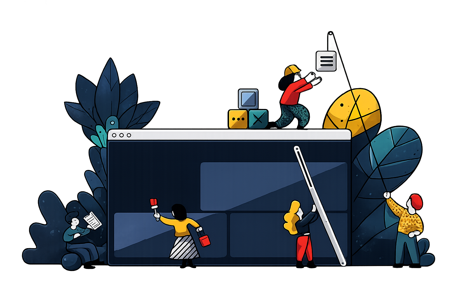Fluxly website design preview